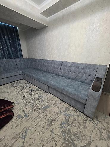 Угловые диваны: Угловой диван, С ящиками — 11