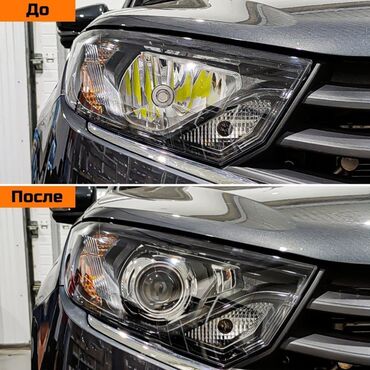 led лампа: Bi- led линзы для авто лампы автосвет ремонт фар полировка