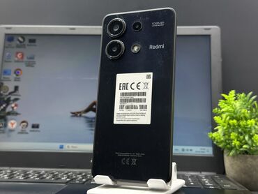 Redmi: Redmi, Redmi Note 13, Б/у, 256 ГБ, цвет - Черный, 2 SIM