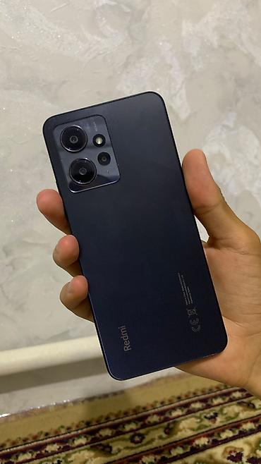 Мобильные телефоны и аксессуары: Redmi, Redmi Note 12, Б/у, 128 ГБ, цвет - Черный, 2 SIM — 3