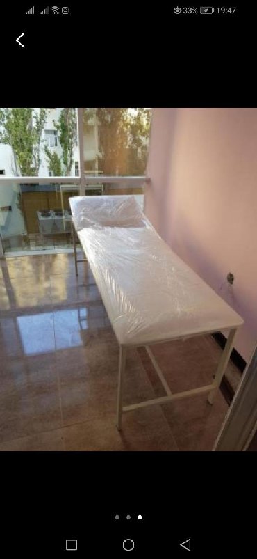 masaj carpayisi: Bele bir kuşetka kosmetoloji masaj çarpayısı satılır az işlənib