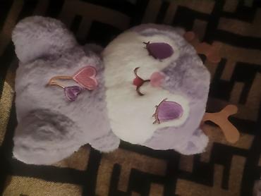 Подарки и сувениры: Мягкие игрушки (набор) - Плюшевый ёжик-котик: круглая форма, кремовая — 3