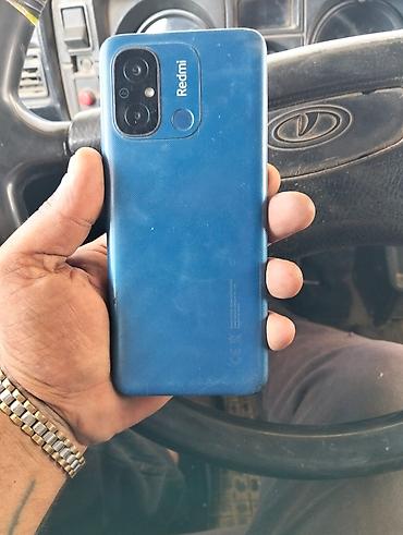 islenmis telefon: Redmi 12C, 64 GB, rəng - Mavi, İki sim kartlı, Barmaq izi, Sensor — 2