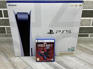 Sony PlayStation 5 (PS5) konsolu + Marvel’s Spider‑Man 2 oyunu -