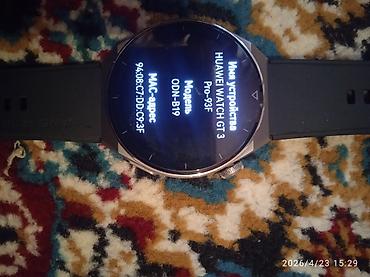 трекер авто: HUAWEI Watch GT 3 Pro (модель ODN-B19) Смарт-часы с круглым экраном и — 2