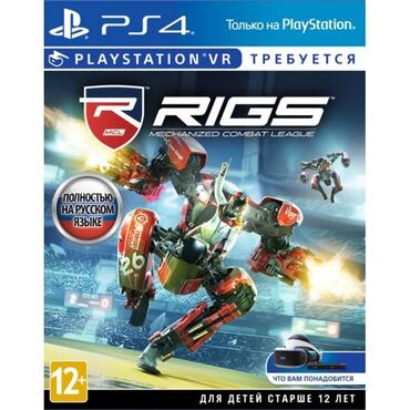 купить очки виртуальной реальности в бишкеке: Оригинальный диск!!! RIGS: Mechanized Combat League (PS4, русская