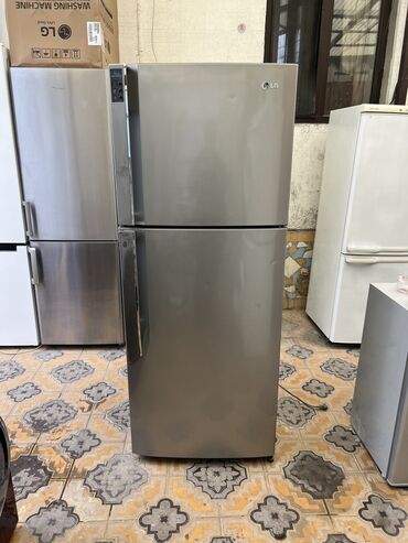 Бамперы: Холодильник LG, Б/у, Двухкамерный, No frost, 67 * 175 * 64