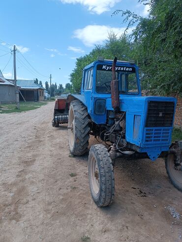 мини трактор самаделка: Сатылат Мтз 80 Пресси менен визялный Германский трактор иштеп атат
