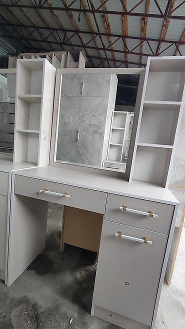 Комоды для одежды: Комод для одежды, Новый, С зеркалом, ЛДСП, цвет - Белый, Серебристый, Синий, Бесплатная доставка — 6