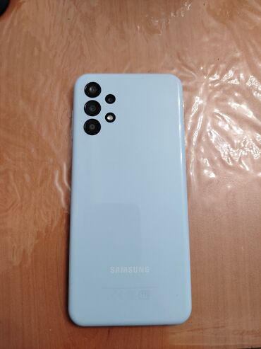 işlənmiş telefon qiymətləri: Samsung Galaxy A13, 64 GB, rəng - Mavi, Sensor, Barmaq izi, İki sim kartlı
