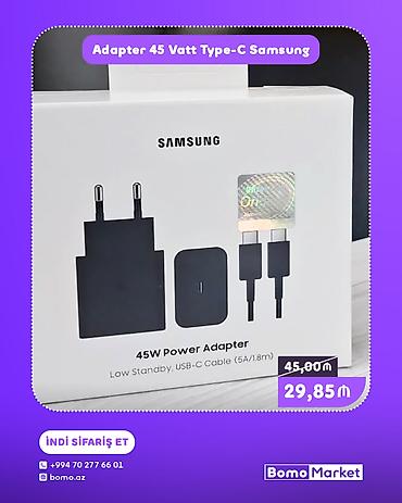 samsung a55 adapter original: Simsiz şarj cihazı Samsung, > 20 Vt, Yeni — 1