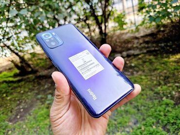 Honor: Xiaomi, Redmi Note 10S, Б/у, 128 ГБ, цвет - Синий, 2 SIM