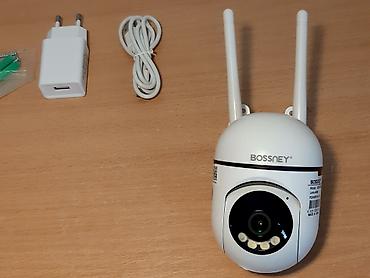 Kamere za video nadzor: WiFi kamera za video nadzor BOSSNEY sa adapterom BOSSNEY Mini Spoljna — 15