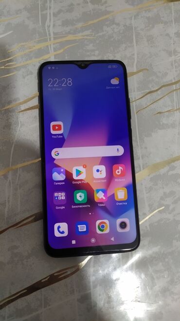 Redmi: Redmi, Redmi 9T, Б/у, 64 ГБ, цвет - Черный, 2 SIM