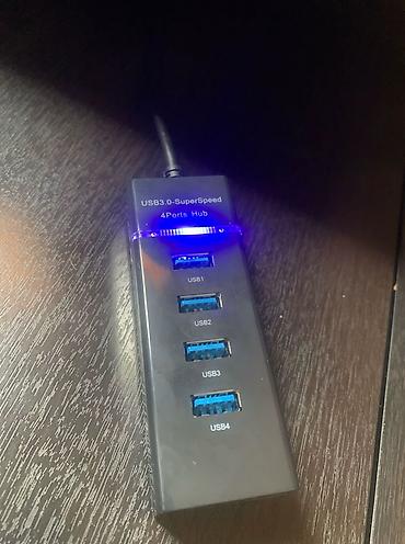 logitech 920: Срочно!!! Продаю USB хаб на 4 порта. Все 4 порта USB 3.0. Длинна — 4