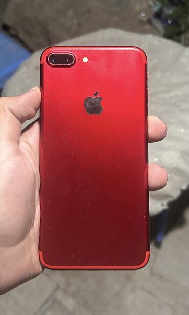 iphone 6 plus satilir: IPhone 7 Plus, 128 GB, Qırmızı, Zəmanət, Kredit, Barmaq izi
