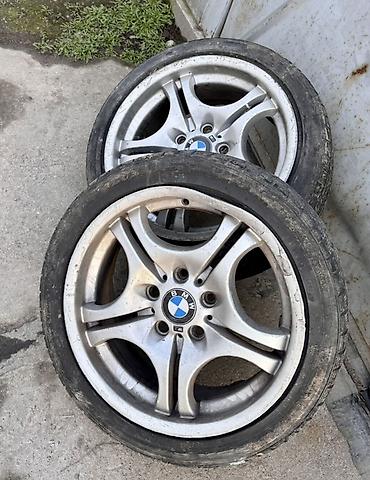 Дөңгөлөктөр монтажда 215 / 45 / R 17, All-season, Колдонулган, Жуп, Жеңил унаалар, Куйма, тешиктери - 5 lalafo.kg да Дөңгөлөктөр монтажда 215 / 45 / R 17, All-season, Колдонулган, Жуп, Жеңил унаалар, Куйма, тешиктери - 5
