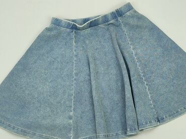 skórzane spódnice z zakładkami: Skirt, S (EU 36), condition - Good