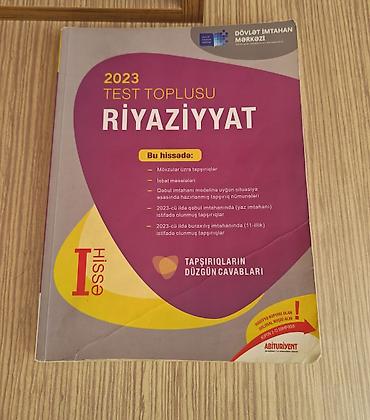 Riyaziyyat 11-ci sinif, 2023 il lalafo.az -da Riyaziyyat 11-ci sinif, 2023 il