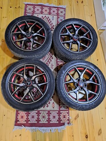 3 təkər: İşlənmiş Disk təkər Mercedes-Benz 245 / 45 / R 17, 5 Boltlu