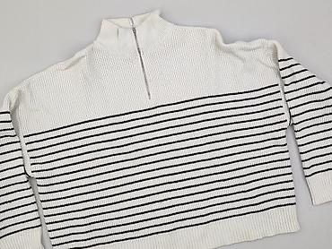 sweter w paski mango: MNG, Sweter damski, rozmiar L — 1