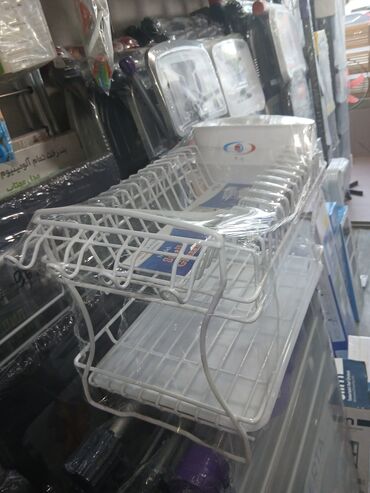 Digər mətbəx aksesuarları: Mətbəx üçün iki mərtəbəli qab-qacaq quruducu rəf - Brend/model — 5