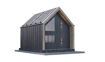 Продажа модульных домов: Модульный дом в стиле Barn House - Архитектура: лаконичный — 4