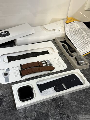 наушники type c: Apple Watch 10, 46mm, black, на гарантии до 23 декабря, состояние