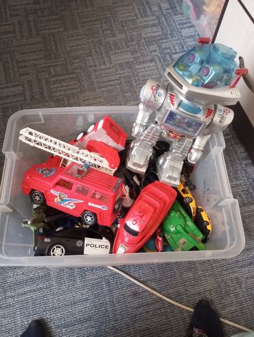 синий трактор игрушки: Куча машинок много железный моделек за все 1200с