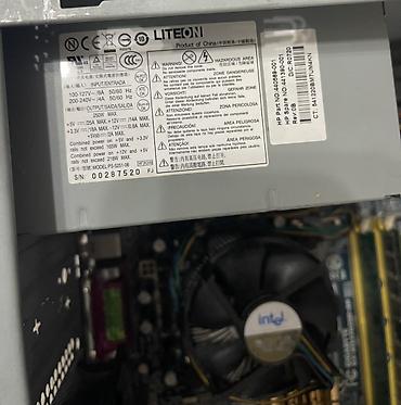 1155 plata: Stolüstü kompüter üçün komponentlər toplusu 160 gb HDD - Ana plata — 2