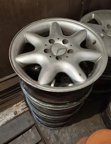 ms 16rs: Литые Диски R 16 Mercedes-Benz, Комплект, отверстий - 5, Б/у — 1