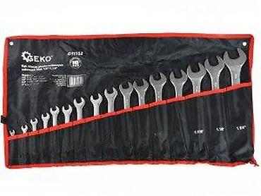 Setovi ručnog alata: GEKO G11152 – set kombinovanih ključeva (colovni) - Profesionalni set — 7