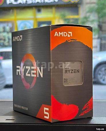 amd ryzen 7: Prosessor AMD Ryzen 5 Ryzen 5 5500 box, > 4 GHz, 6 nüvə, Yeni — 1