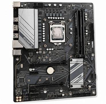 core 2: Материнская плата для ПК, Б/у, Gigabyte, LGA1200, ATX — 1
