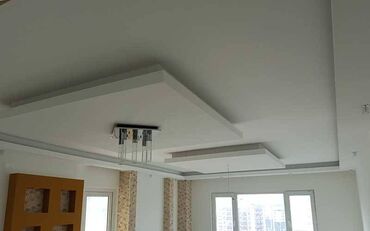 Malyar işləri: Hər növ Alcipan işləri görülür. Düz sadə tavan. Ara kəsmə divar — 17