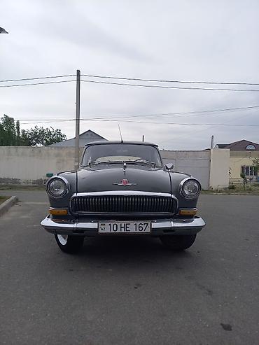 QAZ: GAZ-21 “Volqa” klassik sedan - Kuzov: 4 qapılı sedan, boz rəng, xrom — 1