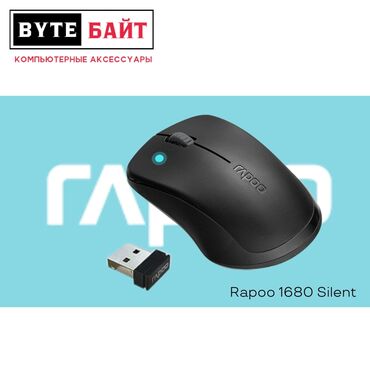 переходник type c на usb: 🖱️Rapoo 1680 мышь беспроводная бесшумная Разрешение 1000 DPI🔸