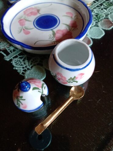 Kuhinjski setovi: Set nov za zacine,rucni rad,rucno oslikan sa Tajlanda — 8