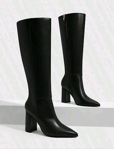 ugg original cena: Prelepe crne čizme do kolena – model koji je uživo apsolutno — 4