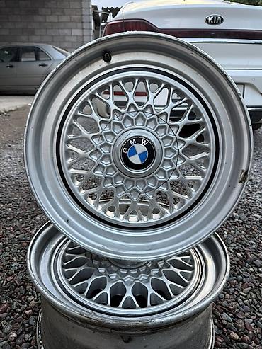 215 65 16 с: Четыре оригинальных литых диска BMW «соты» (BBS‑стиль) — 3
