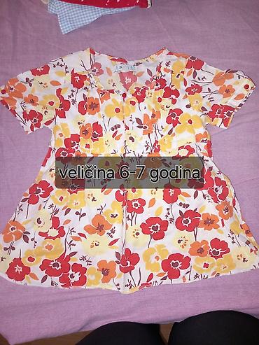 Paketi dečije odeće: Dečija odeća – komplet različitih haljinica i tunika, džak pun stvari — 6