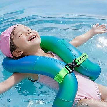 Плавательные костюмы: Надувной жилет‑плавун «подкова» для бассейна и моря. Удобный — 10