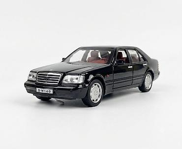 Oyuncaq nəqliyyat: Mercedes-Benz S-Class W140 miniatür model avtomobil - Miqyas: təxmini — 1