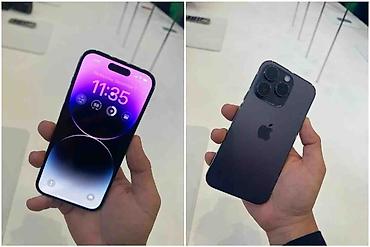 iphone 10plus: IPhone 14 Pro, Б/у, 256 ГБ, Deep Purple, 80 % — 1
