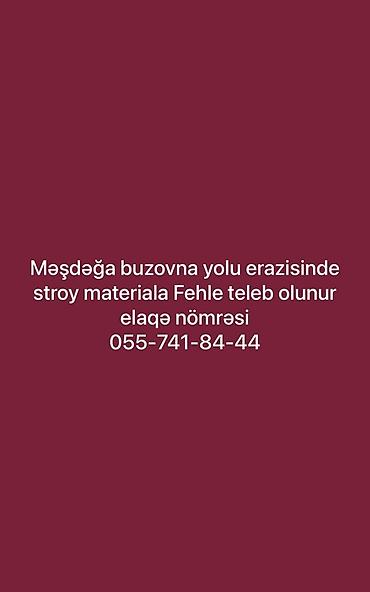 fabrika işi: Yükvuran fəhlə tələb olunur — 1