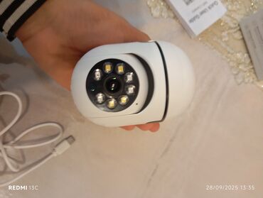 Digər məişət texnikası: Wi‑Fi təhlükəsizlik kamerası Gecə görmə. Hərəkəti izləyir. Adaptırsız — 4