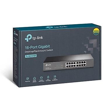 modem ucuz: TP-Link TL-SG1016D – 16 Portlu Gigabit Masaüstü/Rəkmont Şəbəkə Switch — 1