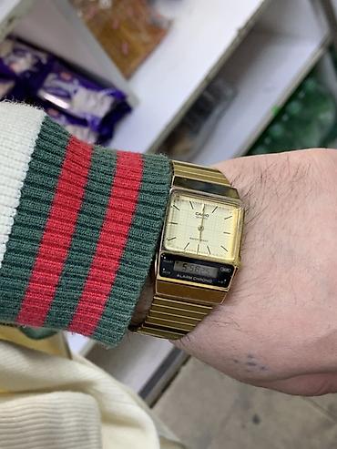qolbaqlar instagram: Casio AQ-500G (Module 5355) – ikili ekranlı retro qol saatı - Korpus — 1