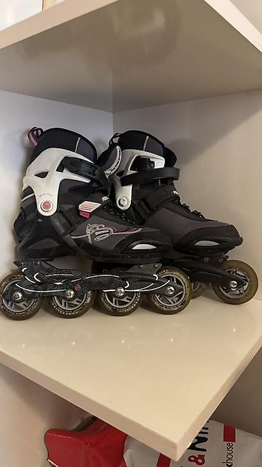 Спорт и отдых: Rolikler– Powerslide Phuzion Gamma Pure Grey/Pink Skate (fitness/şəhər — 4