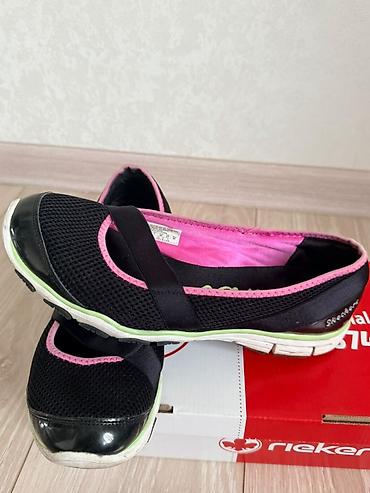 обувь скетчерс: Лоферы, 40, Skechers, Б/у, цвет - Черный, Самовывоз — 2
